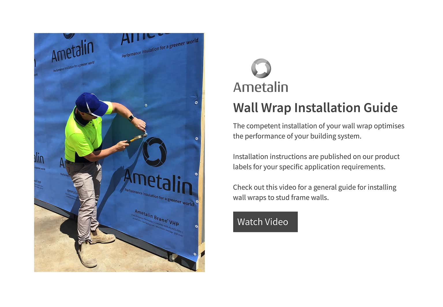 Wall Wrap Install